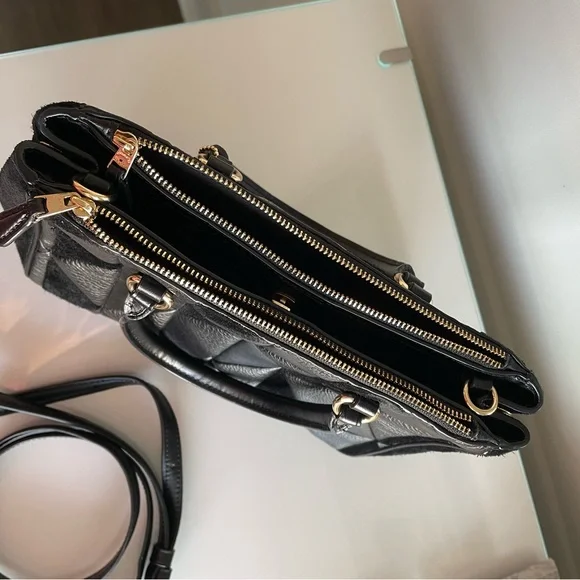 Coach Top Handle Bag Black - Picture 8 of 11